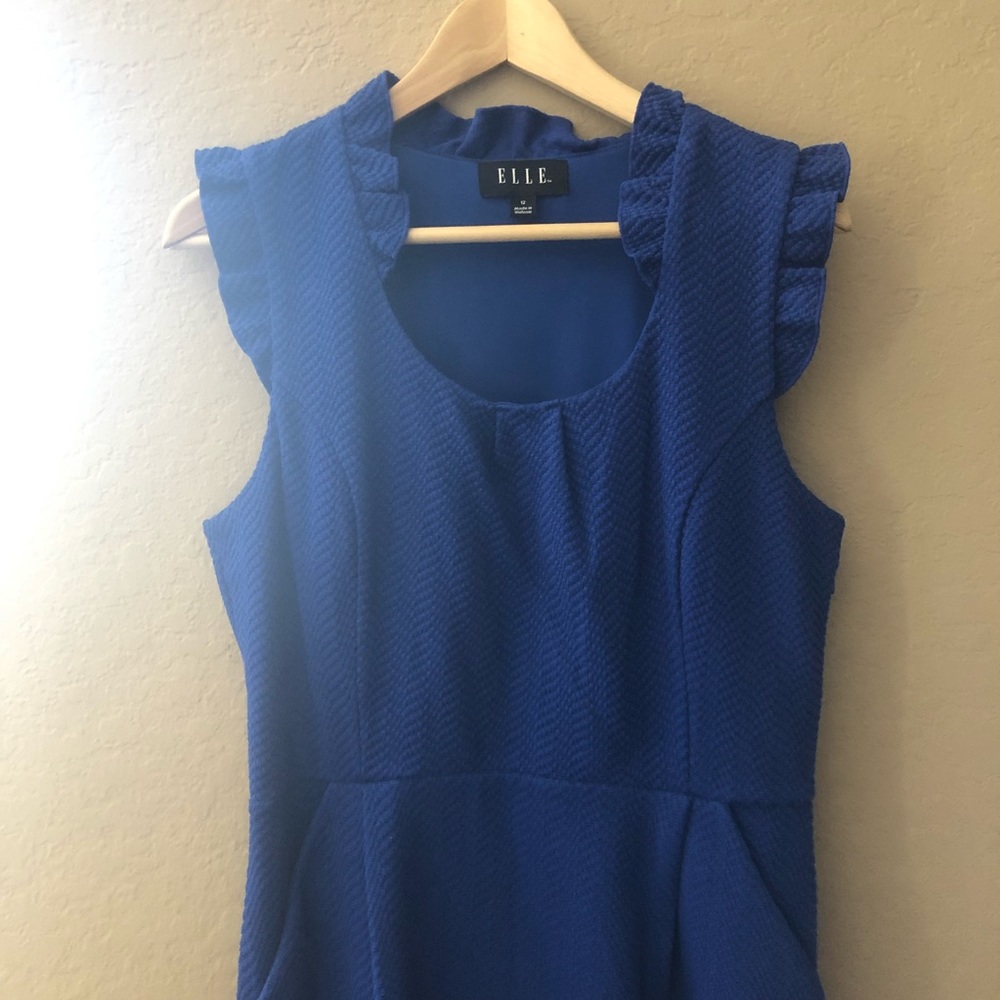 Blue dress
